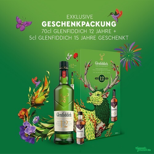 Glenfiddich 12 Jahre Christmas Box